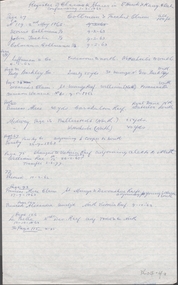 Document - MINING REPORTS - REGISTER OF CLAIMS & SHARES IN EAGLEHAWK & KANGAROO FLAT
