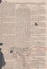 Newspaper - MINING ACCIDENTS - MINING ACCIDENT AT EAGLEHAWK