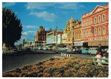 Postcard - PALL MALL BENDIGO