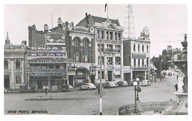 Postcard - VIEW POINT, BENDIGO