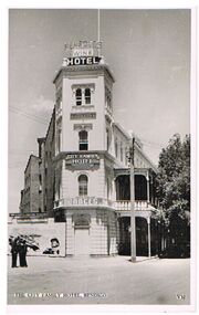 Postcard - BENDIGO HOTEL COLLECTION: CITY FAMILY HOTEL