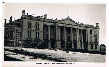 Photograph - BENEVOLENT HOME, BENDIGO