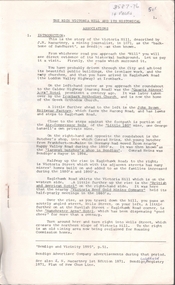 Document - VICTORIA HILL - THE RICH VICTORIA HILL AND ITS HISTORICAL ASSOCIATIONS