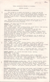 Document - VICTORIA HILL - SELF TOUR OF GOLDFIELDS NO 1