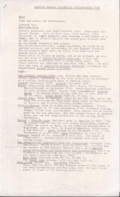 Document - VICTORIA HILL - BENDIGO BRANCH HISTORICAL SOCIETY - MINE TOUR