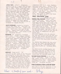 Document - VICTORIA HILL - NOTES ON MINES