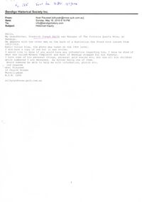 Document - ENQUIRY: FREDERICK JOSEPH SMITH, 16th May, 2010