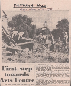 Newspaper - VICTORIA HILL -  VICTORIA HILL WORKING BEE