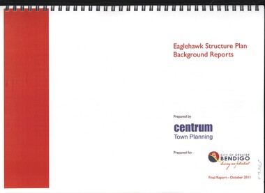 Book - EAGLEHAWK STRUCTURE PLAN BACKGROUND REPORTS, 2011