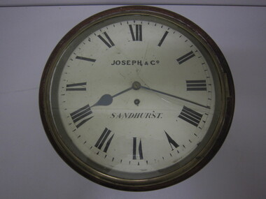 Domestic Object - JOSEPH & CO, SANDHURST,  CLOCK