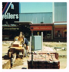 Photograph - EVA WILSON COLLECTION: HARGREAVES MALL CONSTRUCTION