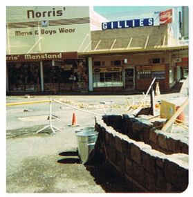 Photograph - EVA WILSON COLLECTION: HARGREAVES MALL CONSTRUCTION