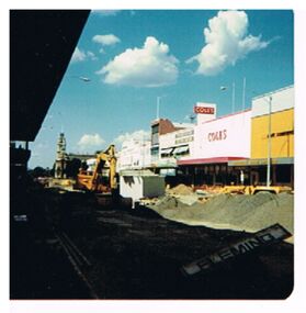 Photograph - EVA WILSON COLLECTION: HARGREAVES MALL CONSTRUCTION
