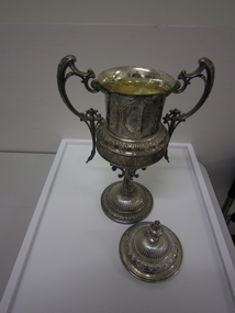 Award - BENDIGO EASTER FAIR CHAMPION RACE CUP, F. GOYNE, 1890