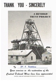 Document - CENTRAL DEBORAH MINE