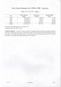 Document - DRAINAGE PROBLEMS - DRAINAGE 1905 - 1908