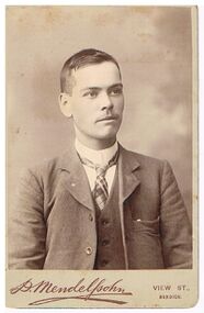 Photograph - HICKSON COLLECTION:  MALE PORTRAIT FREDERICK GEORGE HICKSON ?