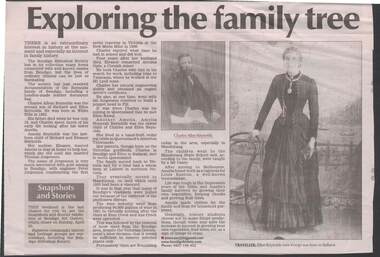 Document - 'HISTORY LIVES' ARTICLE: REYNOLDS FAMILY