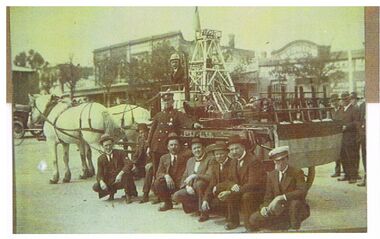 Photograph - KELLY MINE MODEL IN EASTER PROCESSION