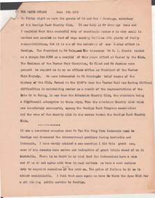 Document - NORMAN OLIVER COLLECTION: THE MAYOR SPEAKS 5 JUNE 1965