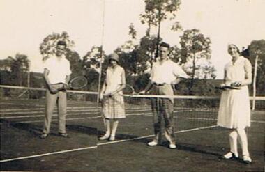 Photograph - COOK COLLECTION:  TENNIS MATCH