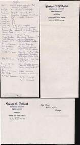 Document - PETHARD COLLECTION: DOCUMENTS