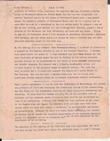 Document - NORMAN OLIVER COLLECTION: MAYOR SPEAKS 27 MAR 1965