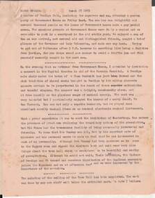 Document - NORMAN OLIVER COLLECTION: MAYOR SPEAKS 27 MAR 1965