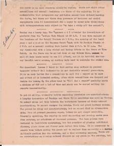 Document - NORMAN OLIVER COLLECTION: MAYOR'S NOTES 5 MAR 1965