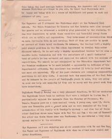 Document - NORMAN OLIVER COLLECTION: MAYOR'S NOTES 18 DEC 1964