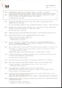 Document - INFORMATION ABOUT MYER FAMILY AND MYER STORE