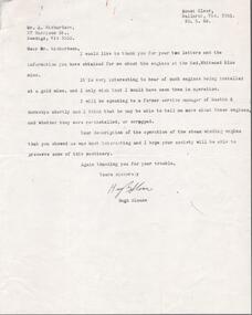 Document - RED WHITE & BLUE EXTENDED - LETTER TO MR A RICHARDSON