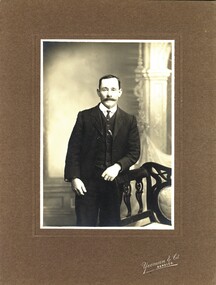 Photograph - HARRIS COLLECTION: MALE PHOTO, Nineteenth century