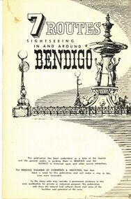 Book - 7 ROUTES SIGHTSEEING IN AND AROUND BENDIGO