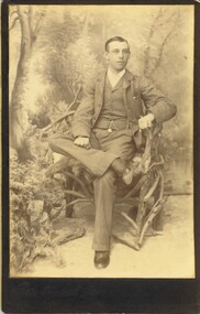 Photograph - HARRIS COLLECTION: MALE PHOTO, Nineteenth century