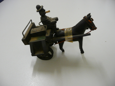 Leisure object - HORSE & CART ORNAMENT