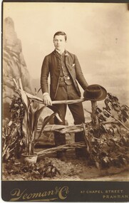 Photograph - HARRIS COLLECTION: MALE PHOTO, nineteenth Century