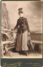 Photograph - HARRIS COLLECTION: FEMALE PHOTO, 15/ 8 / 87