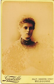 Photograph - HARRIS COLLECTION: FEMALE HEAD AND SHOULDER PHOTO, Nineteenth Century