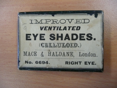 Accessory - CELLULOID EYE SHADE