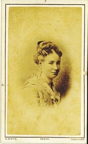 Photograph - HARRIS COLLECTION: PORTRAIT OF A WOMAN, Nineteenth Century