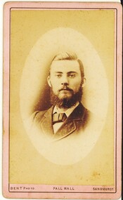 Photograph - HARRIS COLLECTION: MALE PHOTO, Nineteenth century