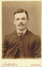 Photograph - HARRIS COLLECTION: MALE PHOTO, Nineteenth Century