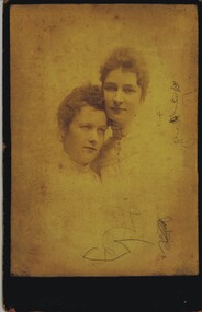 Photograph - HARRIS COLLECTION: TWO FEMALES PHOTO, Nineteenth century