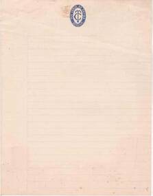 Document - LETTERHEAD PAPER: PER ARDUA AD ASTRA  BENDIGO TC