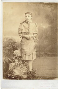 Photograph - HARRIS COLLECTION: YOUNG FEMALE PHOTO, ninteenth century