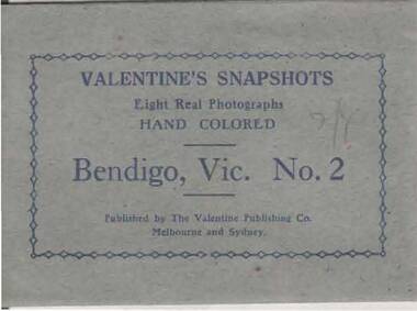 Document - LILLIAN DOBLE COLLECTION: SNAPSHOTS OF BENDIGO SCENES