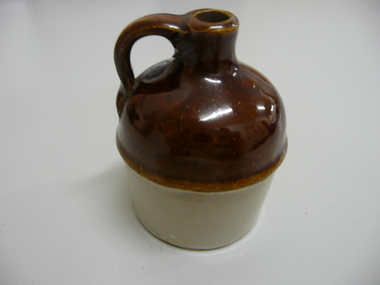 Container - MINIATURE POTTERY JUG
