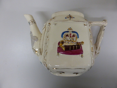 Domestic Object - CHINA TEAPOT - CORONATION