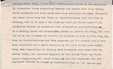 Document - NORMAN OLIVER COLLECTION: SPEECH NOTES